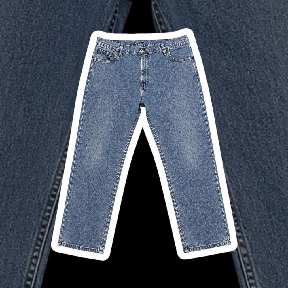 Wrangler Premium Quality Regular Fit Jeans Men's 42x30 Light Wash Denim